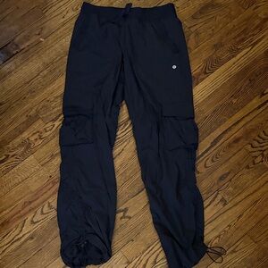Black Lululemon Dance Studio Mid-rise Cargo Pants S